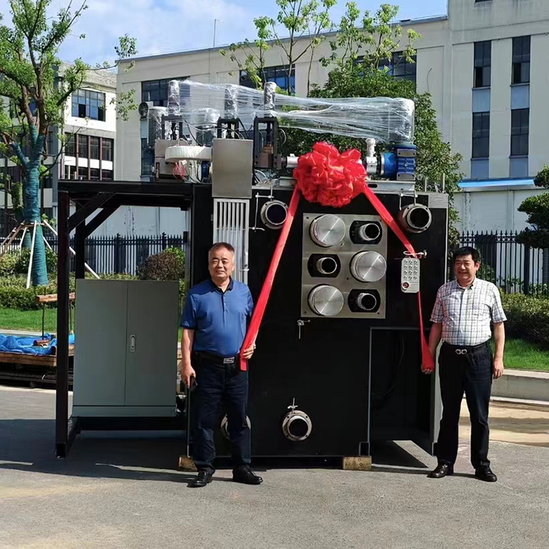 Üç Bileşenli Pilot Eriyik İplik Makinası