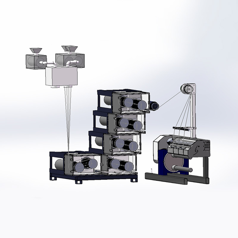 PET, PA, PP veya Diğer Hammaddeli Endüstriyel İplik Üretim Hattı