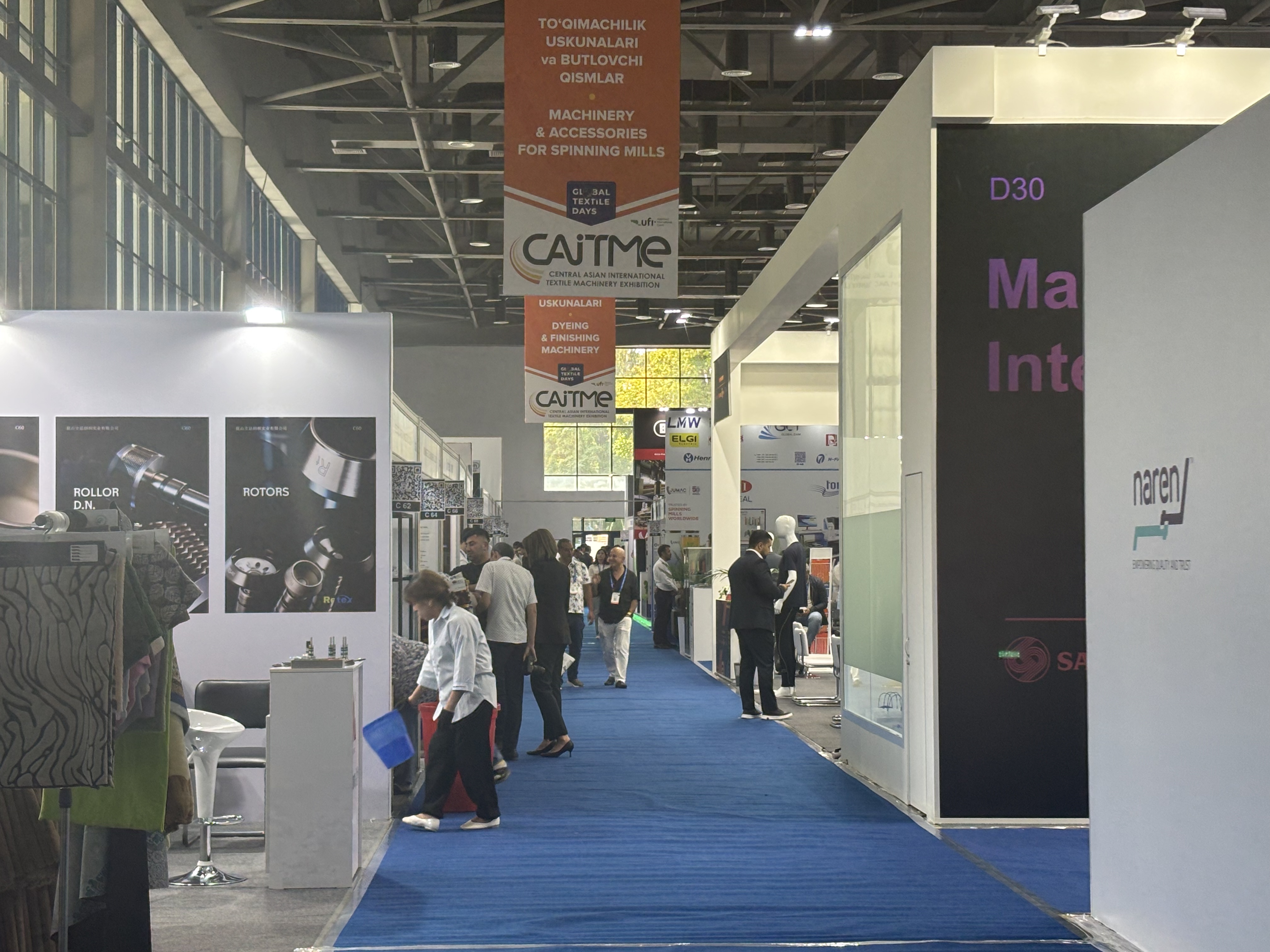 Jiaxing Shengbang, Taşkent'teki CAITME 2025'te Yenilikçi Eriyik Eğirme Teknolojisini Sergiliyor